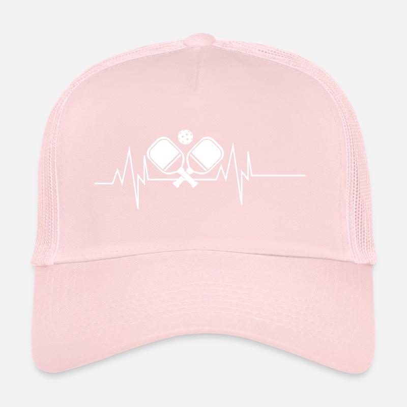 Battement de cœur de boule de cornichon Casquette trucker 