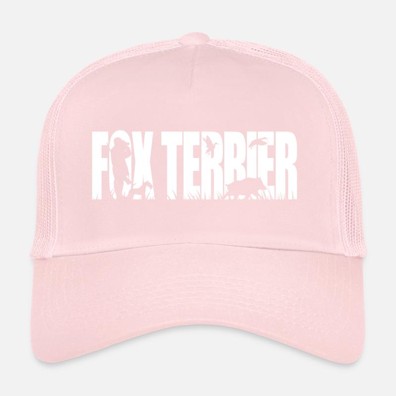 FOX TERRIER rauhaar Jagdhund Jagdhunde Wilsigns Trucker Cap