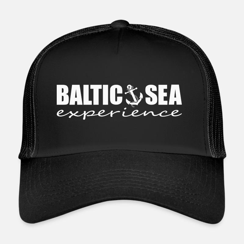 Ancre logo blanche BALTIC SEA EXPERIENCE Casquette trucker 