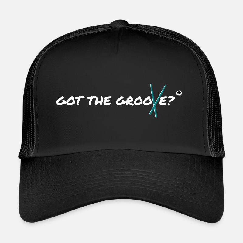 Got The Groove? - Trucker Cap - Schwarz/Schwarz