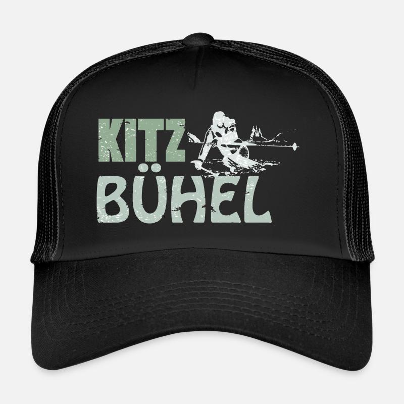 Ski ski ski vacances Kitzbühel Casquette trucker 