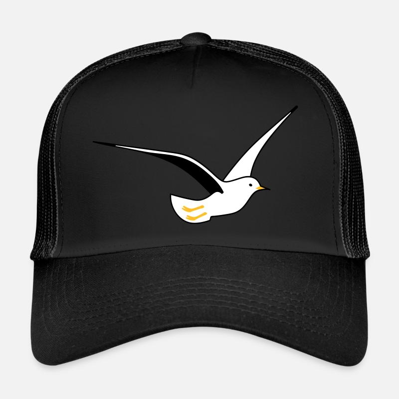 Mouette à vos couleurs Casquette trucker 