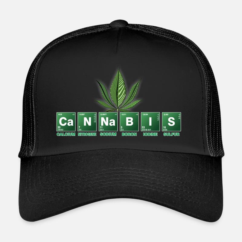 Le cannabis Casquette trucker 