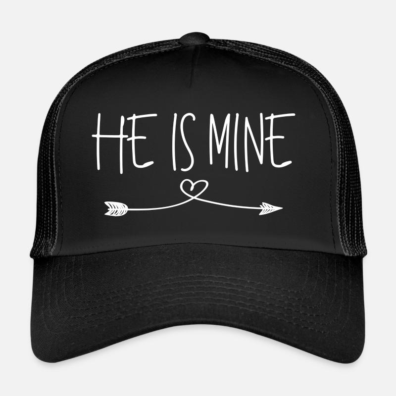 Partnershirts - Il est à moi - blanc Casquette trucker 