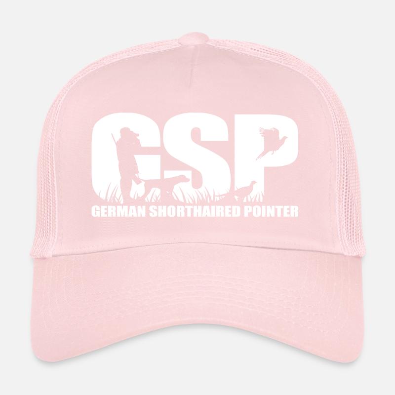 GSP German Shorthaired Pointer Jagdhunde Wilsigns Trucker Cap
