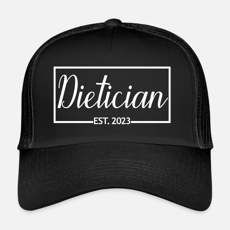 Ernährungsberater Est. 2023 Diätassistent Student Trucker Cap
