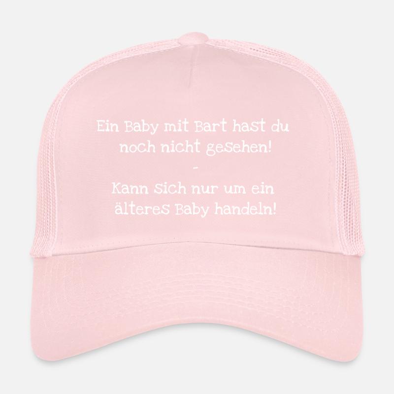Baby mit Bart Trucker Cap