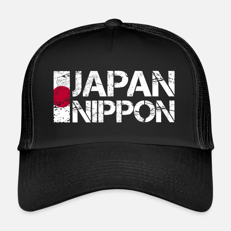 Japan - Trucker Cap - black/black