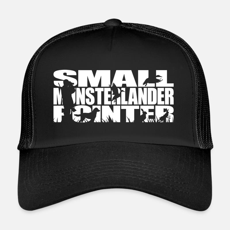 SMALL MUNSTERLANDER POINTER Hunting Dog Wilsign's Hunt Trucker Cap
