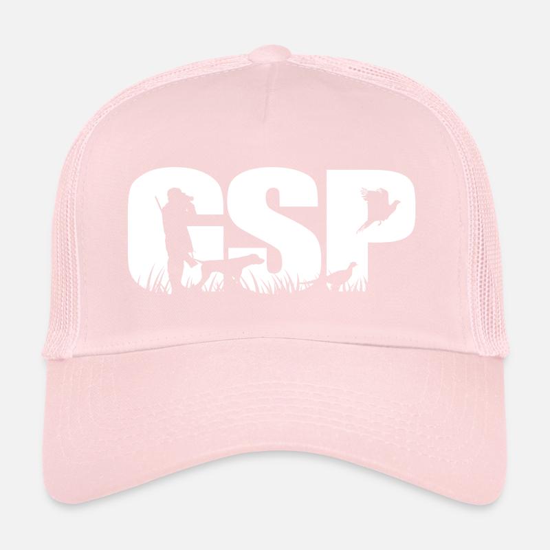 GSP German Shorthaired Pointer Jagdhunde Wilsigns Trucker Cap
