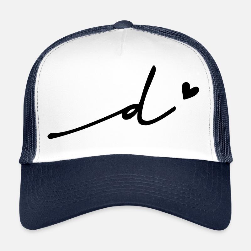 Point d) Cursive Casquette trucker 