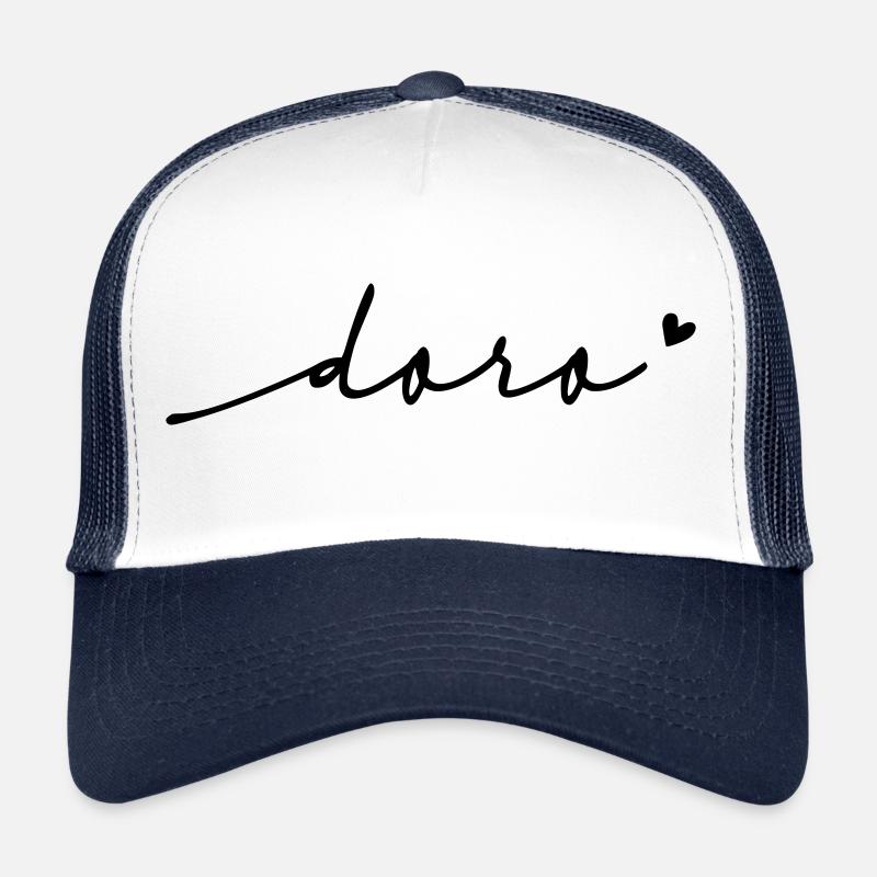 Nom cursif Doro Casquette trucker 