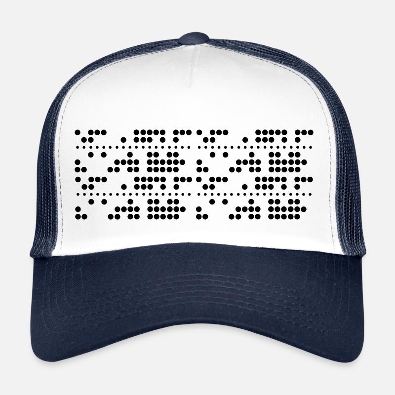 TheCode - Trucker Cap - Weiß/Navy
