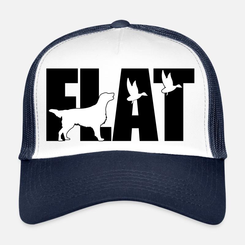 Flattie is happy Trucker Cap