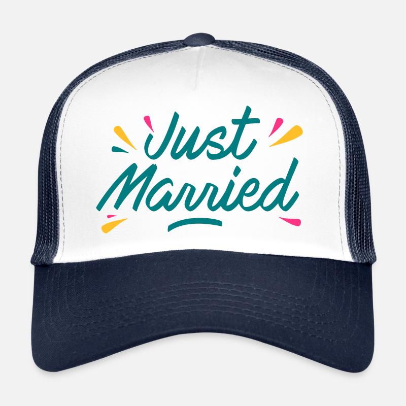 Just married Casquette trucker 