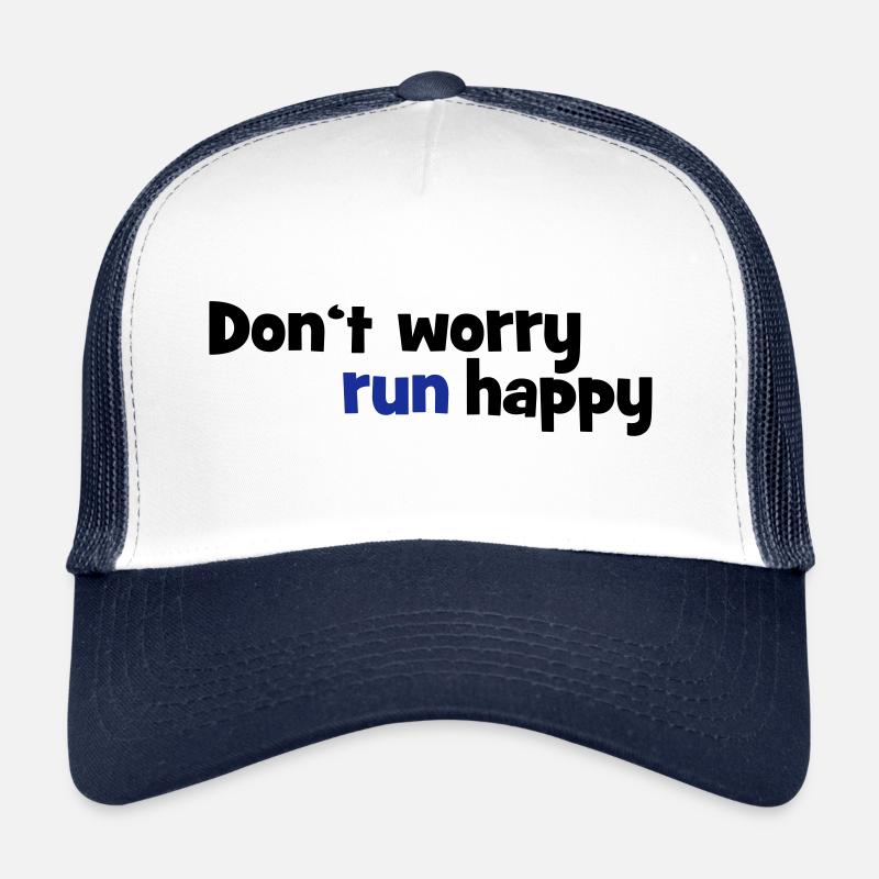 laufen - Trucker Cap - Weiß/Navy