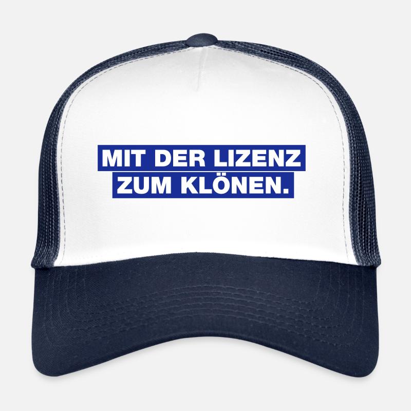 Mit der Lizenz zum Klönen Trucker Cap