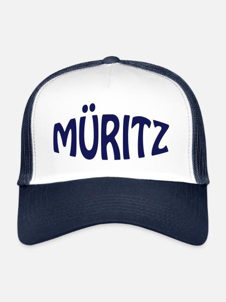 MÜRITZ - Trucker Cap - Weiß/Navy