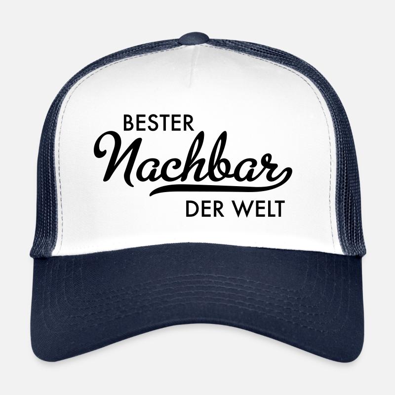 Bester Nachbar der Welt Trucker Cap