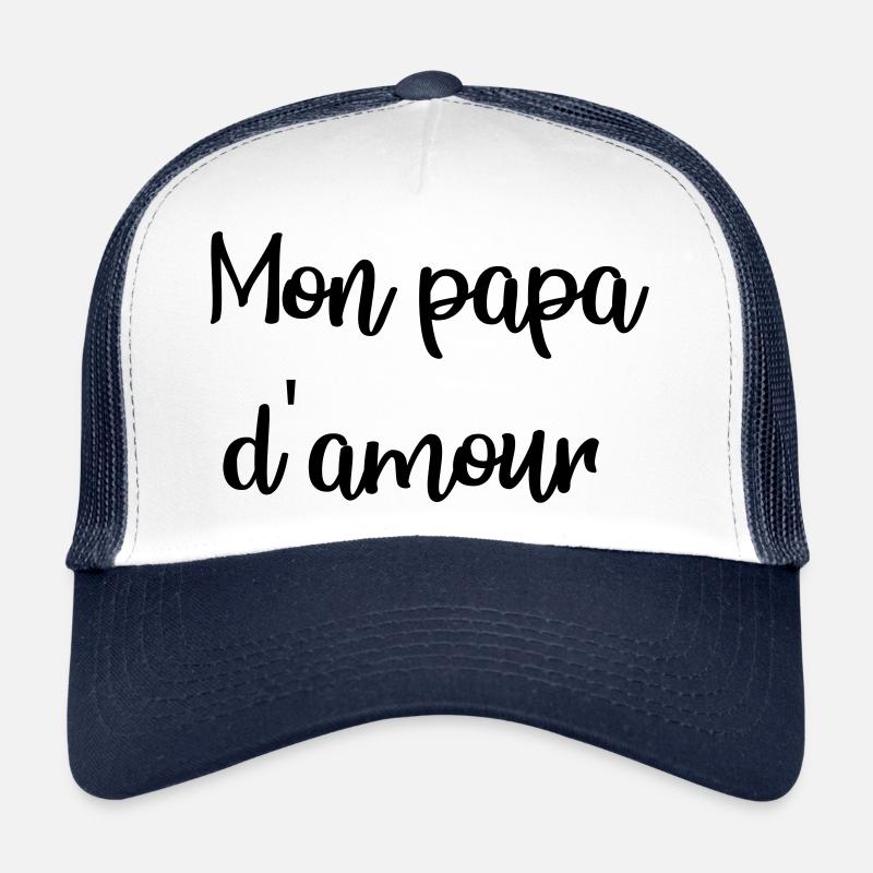 Papa d amour 2 Casquette trucker 