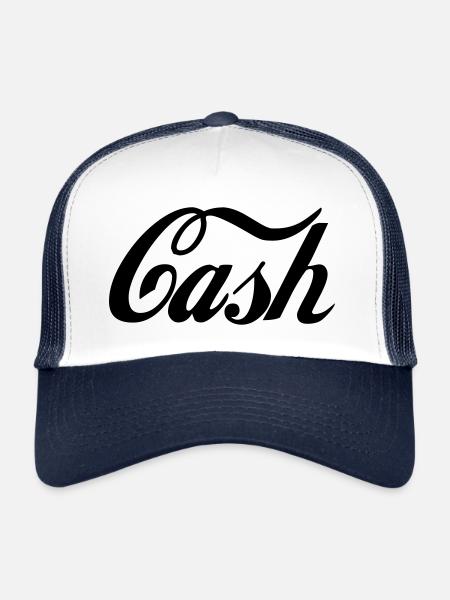 Bargeld - Trucker Cap - Weiß/Navy - Vorne