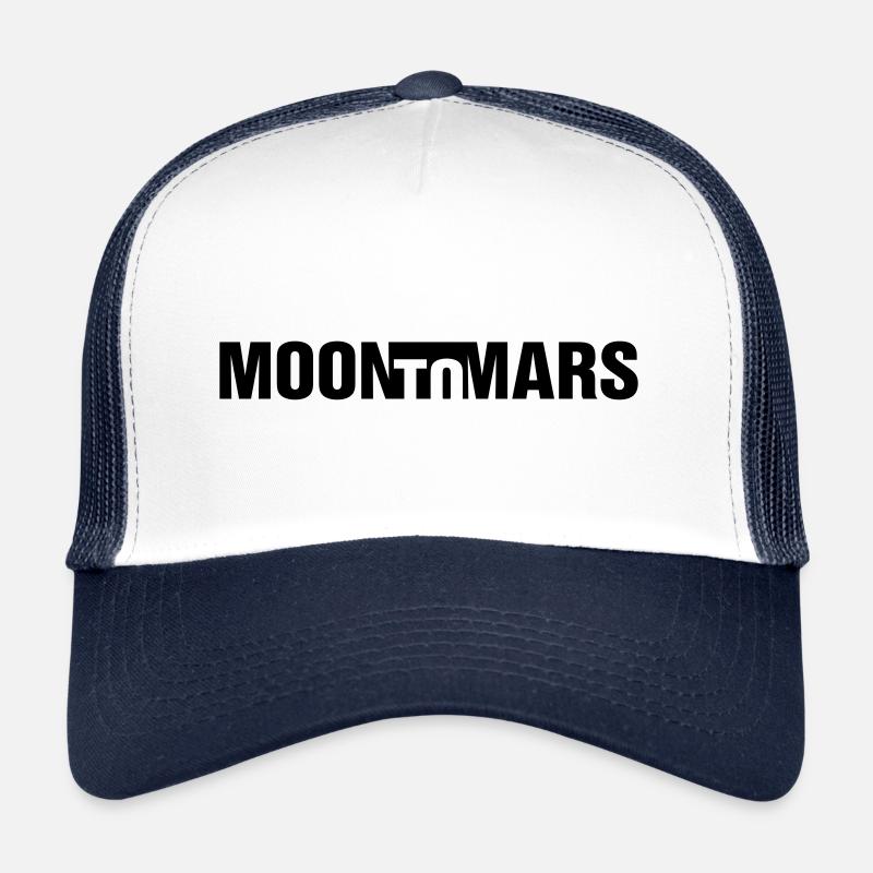 MOON to MARS - Space Universe Journey Trucker Cap