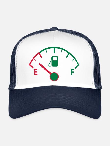Fuel - Trucker Cap - white/navy - Front