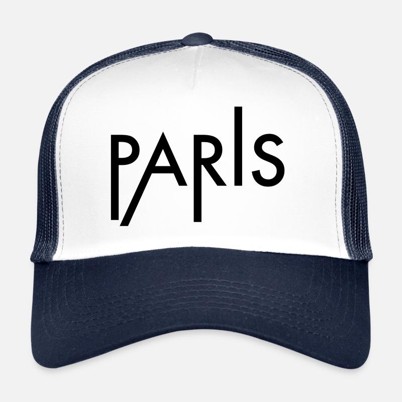 Modern Paris Design Frankreich Geschenk Trucker Cap