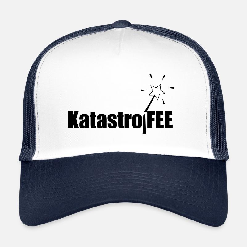 KatastroFee - Trucker Cap - white/navy