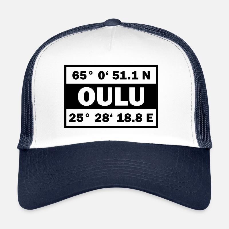 Oulu Koordinaten Stadt Oulu Trucker Cap