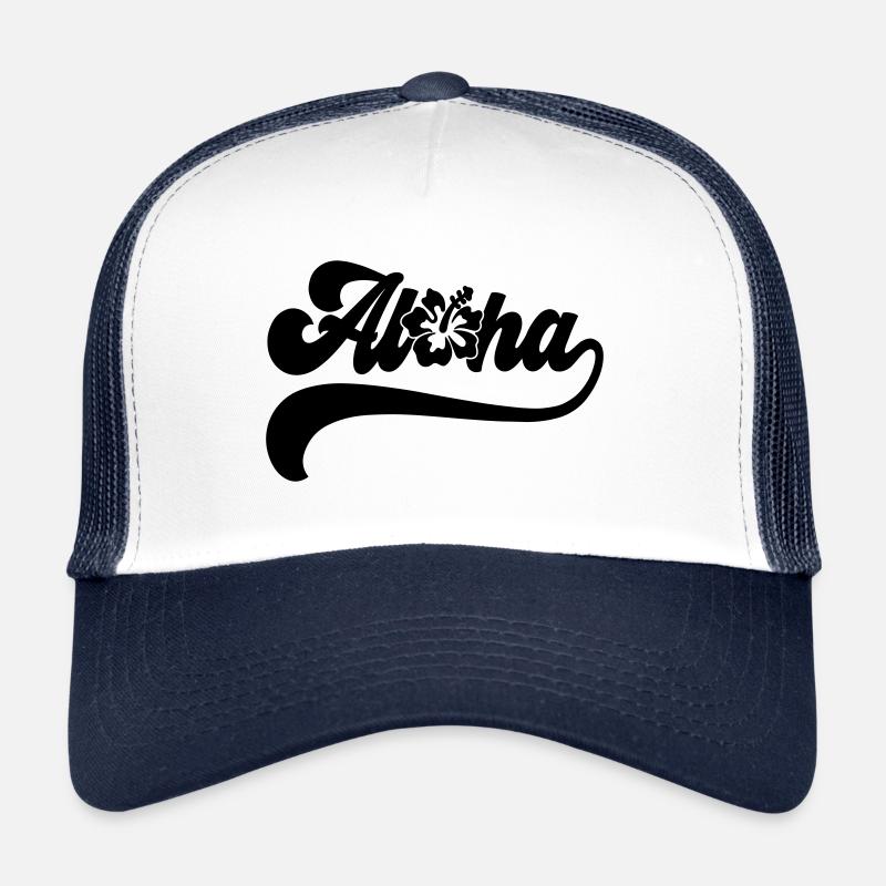 | changeable de couleur Fleurs d’hibiscus Aloha Casquette trucker 