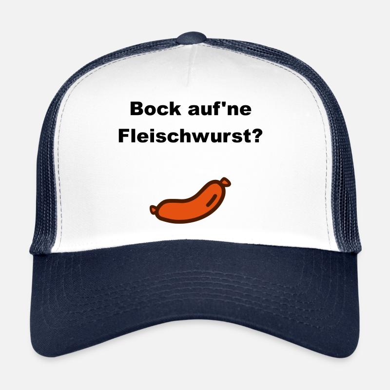 Bock auf'ne Fleischwurst? (Wurst) Trucker Cap