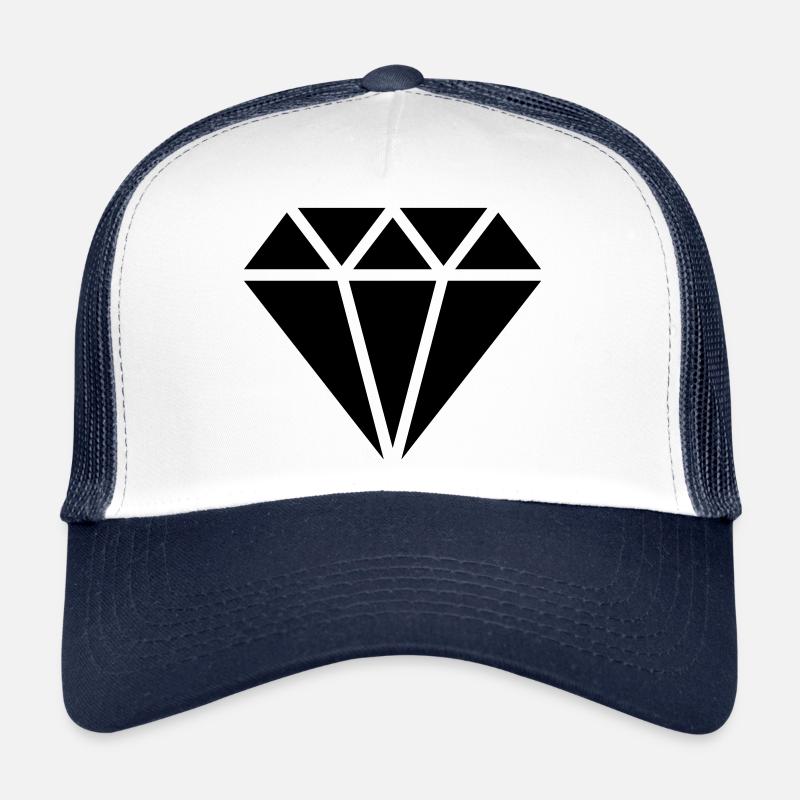 Diamond, symbol, love, fidelity, wedding, bride Trucker Cap