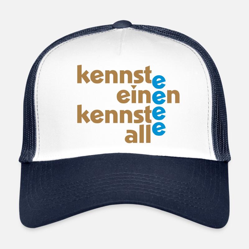 Kennste einen kennste alle Trucker Cap