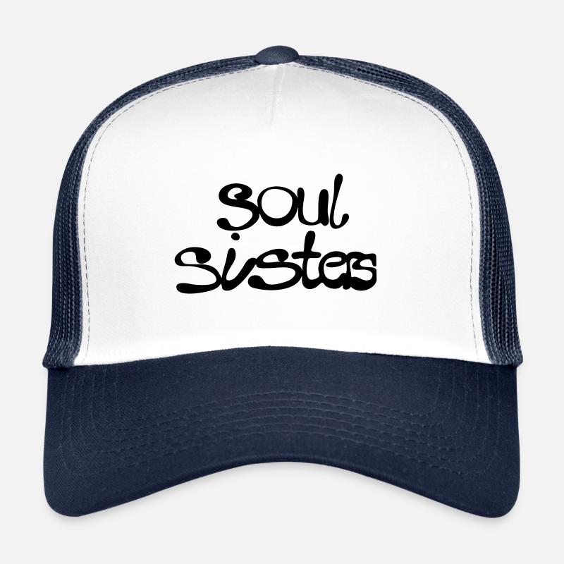 Soul Sisters - Trucker Cap - Weiß/Navy
