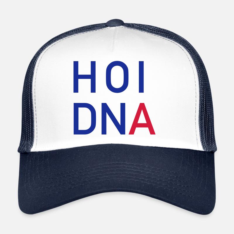 Heidenheim schwäbisch Hoidna - Trucker Cap - Weiß/Navy