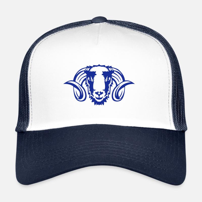 belier corne Casquette trucker 