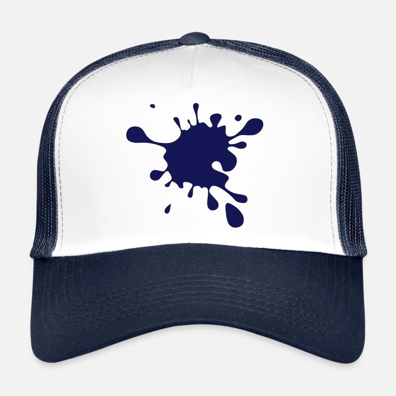 Éclabousser sale saleté BLOB Simmental peinture Casquette trucker 