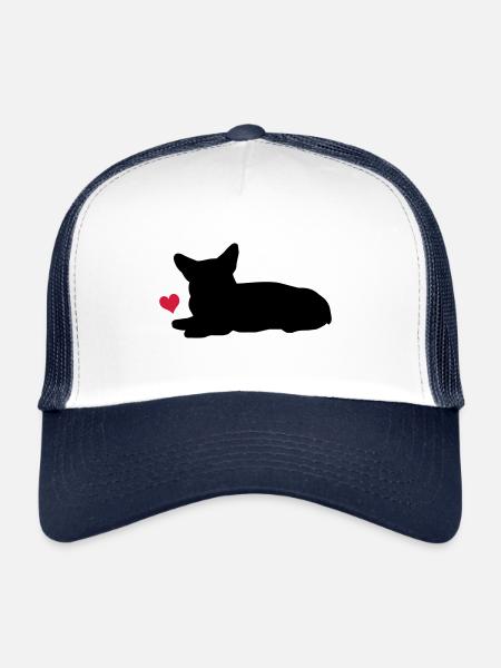 Corgi - Trucker Cap - Weiß/Navy