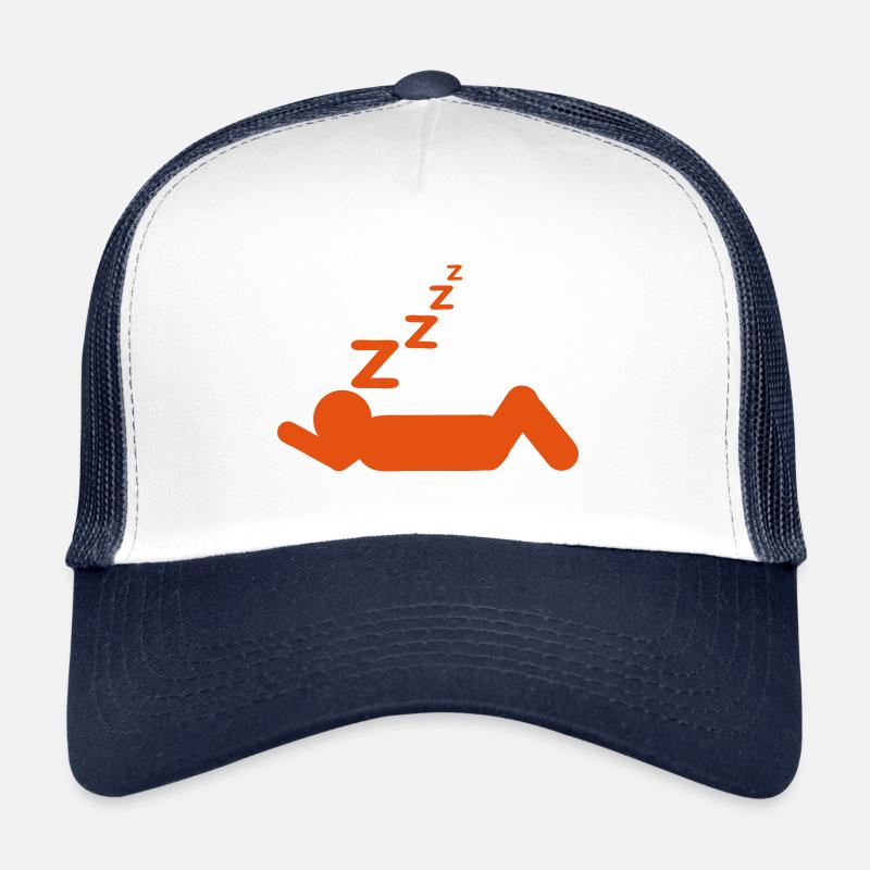 schlaf schlaf icone dort figur zzzz Trucker Cap