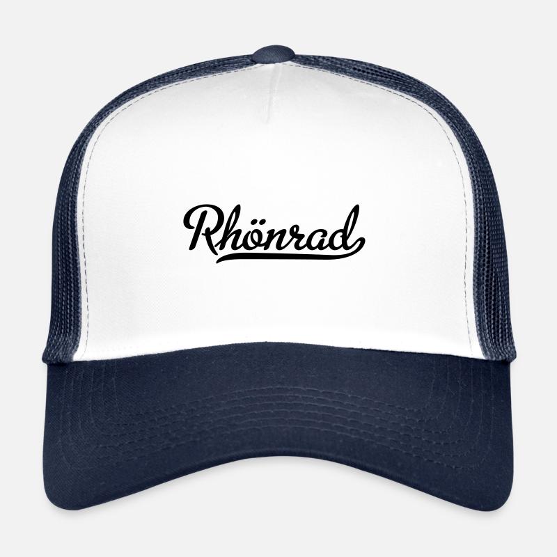 Rhönrad - Trucker Cap - Weiß/Navy