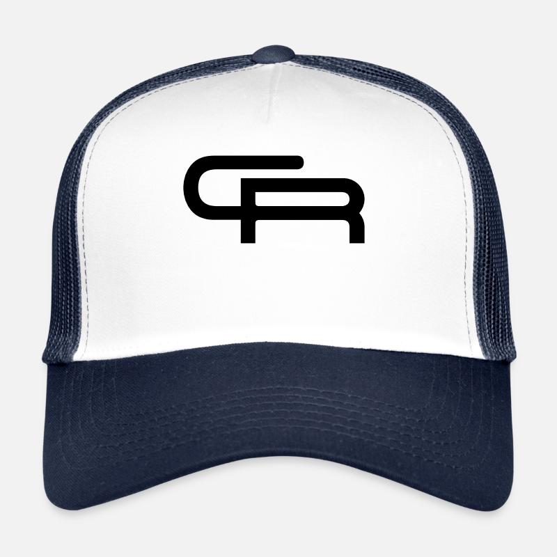 CR Christian Roller logo Trucker Cap
