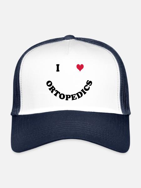 Orthopaedics - Trucker Cap - white/navy - Front