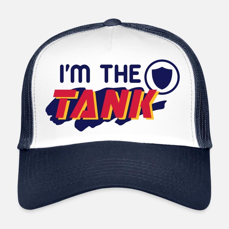 I'm the Tank (lettrage) Casquette trucker 