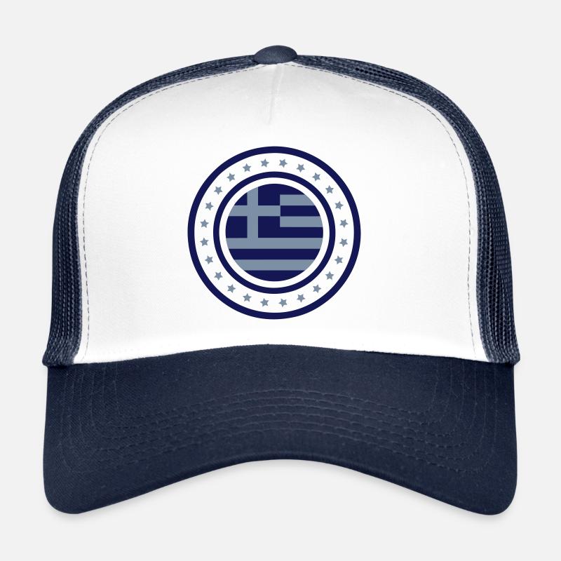 Greece emblem (star) Trucker Cap