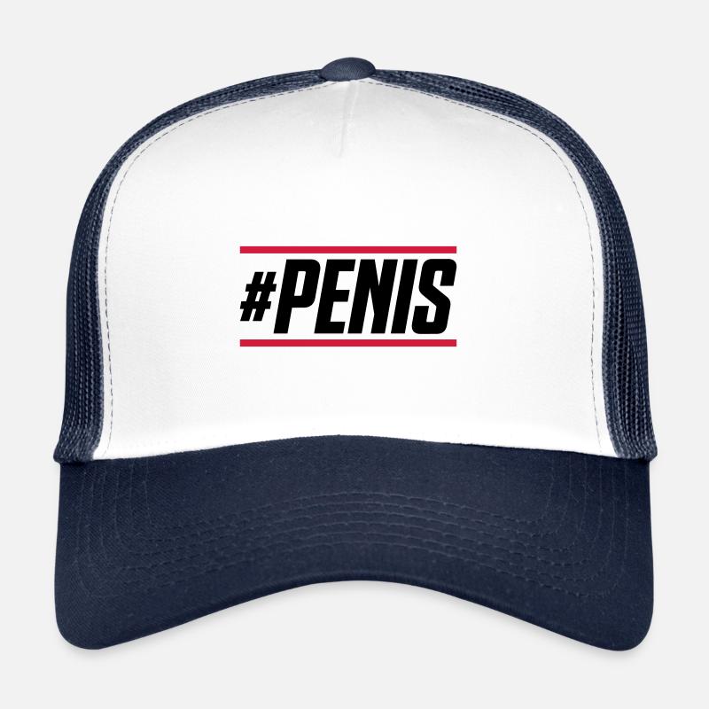 hashtag de pénis Casquette trucker 
