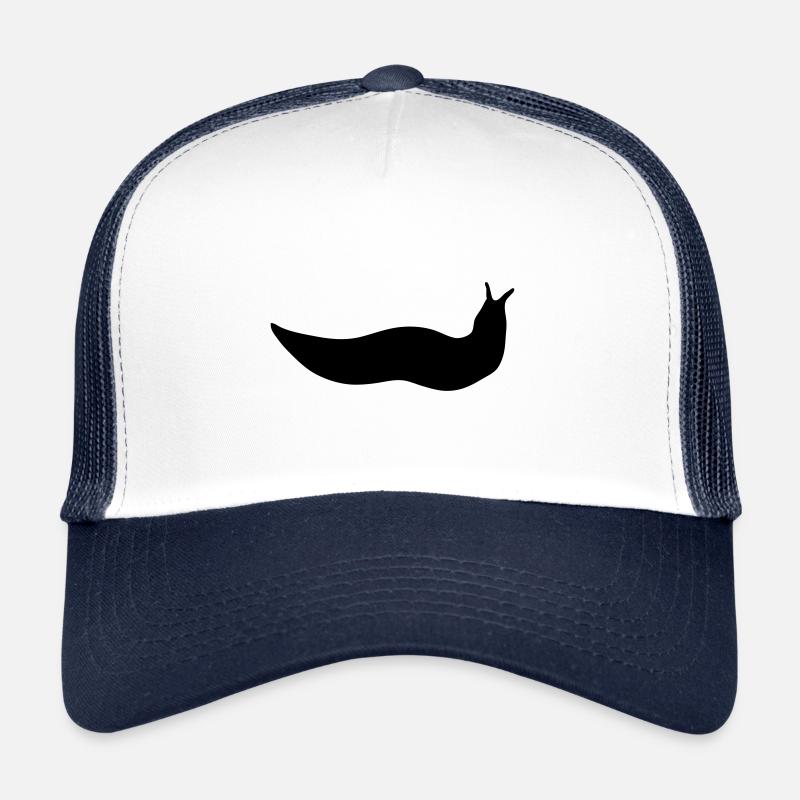 slug - Trucker Cap - white/navy