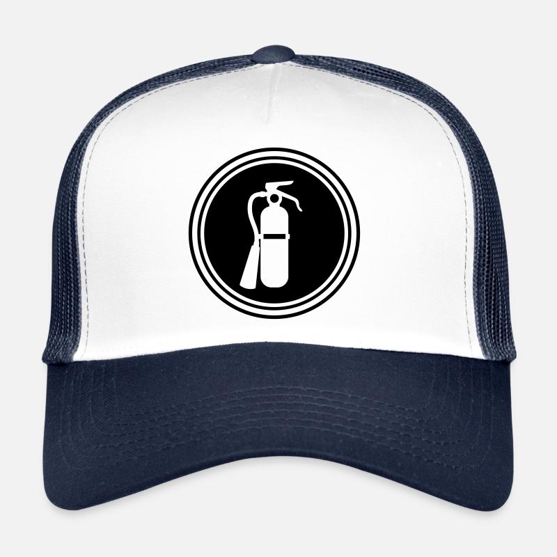 Feuerlöscher Symbol Trucker Cap