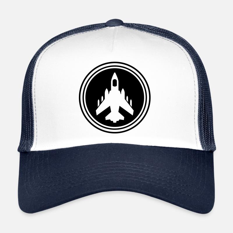 Symbole de jet d’avion Casquette trucker 