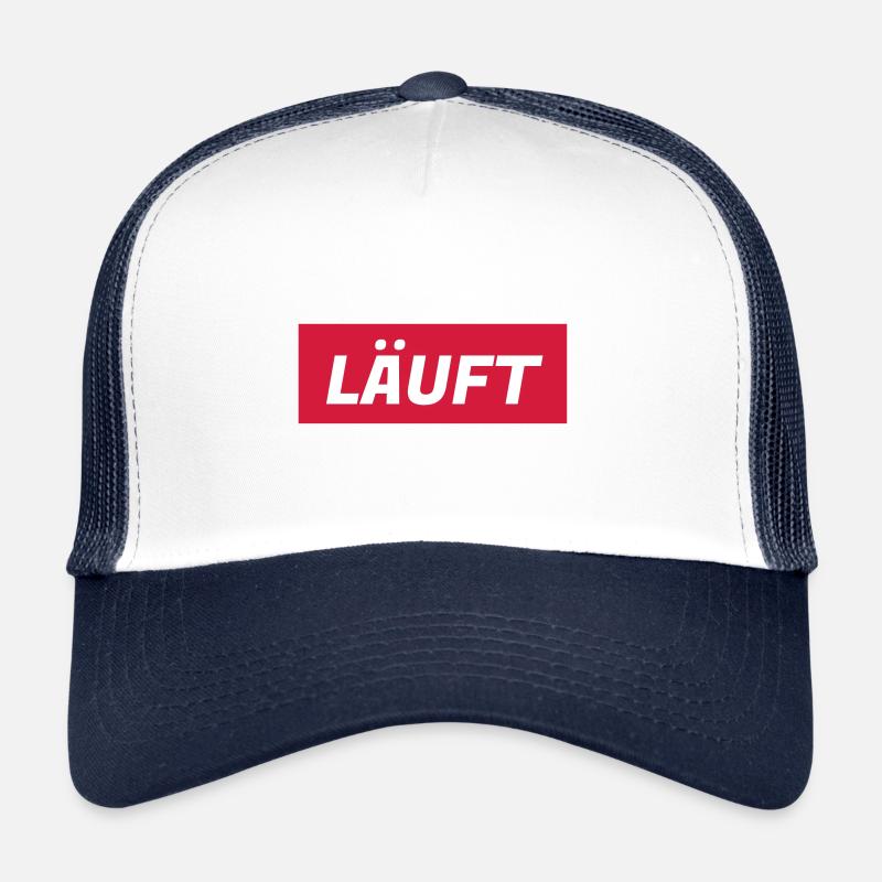 Runs! Runs! Rolls! Cours avec moi! Casquette trucker 